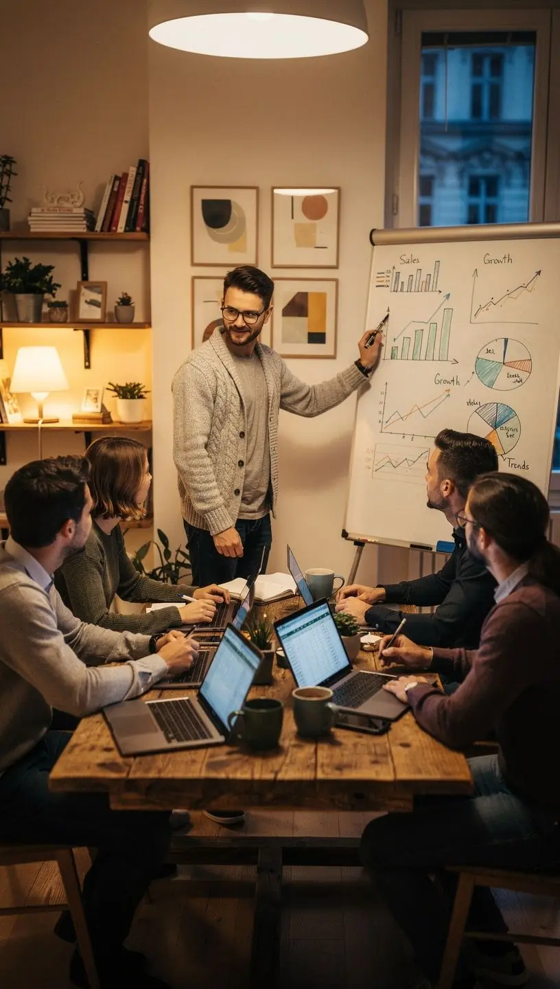 Eine Bildschirmansicht von komplexen Excel-Formeln und Pivot-Tabellen zur Datenanalyse.