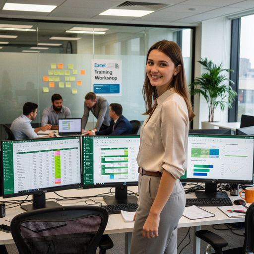 Ein Diagramm, das eine Datenanalyse in Excel veranschaulicht.