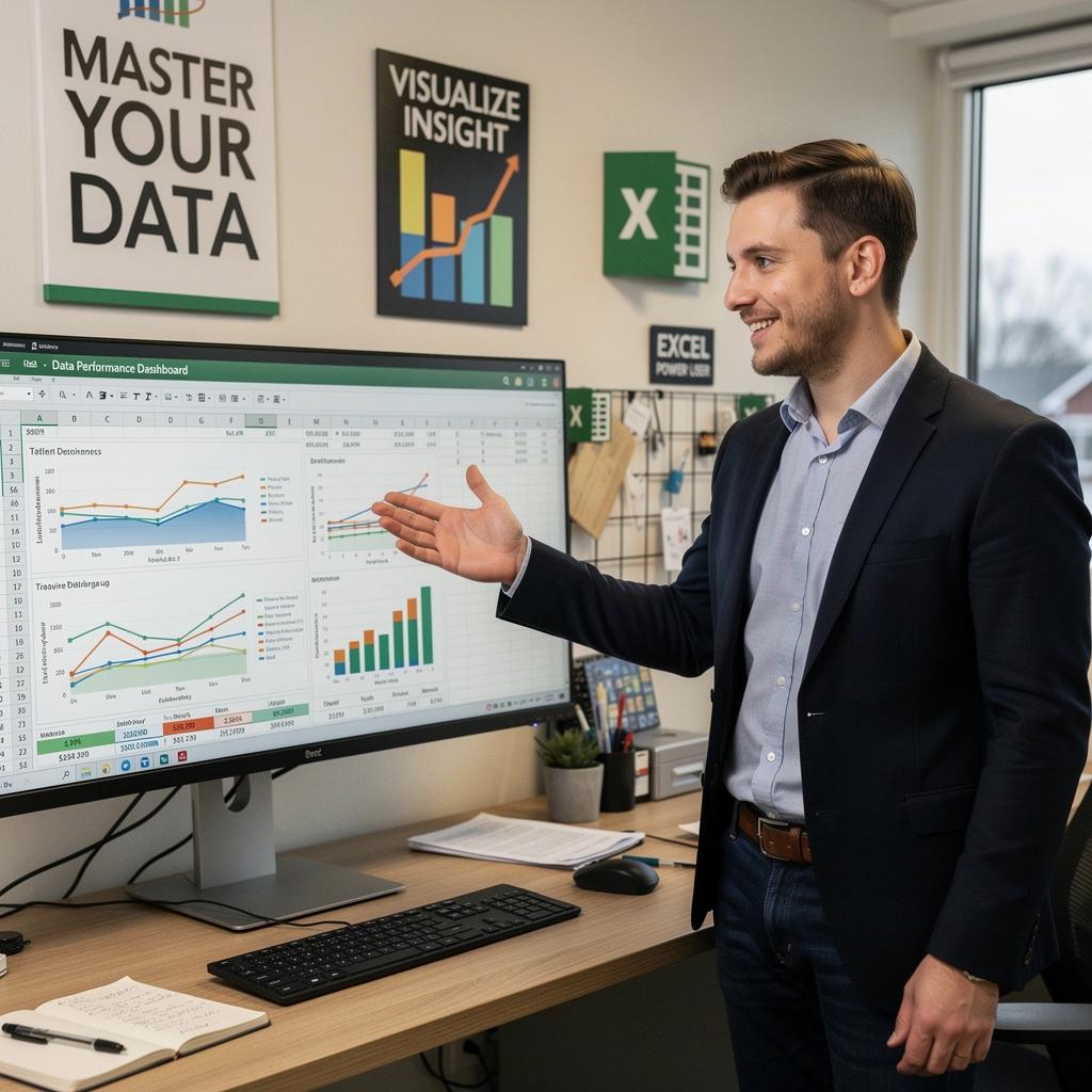 Ein Excel-Arbeitsblatt mit farblich hervorgehobenen Zellen.